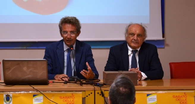 Il rettore Gaetano Mandredi ha aperto la manifestazione con il Sindaco di Accadia Pasquale Murgante