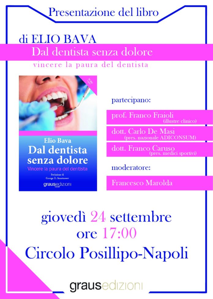 resentazione del saggio dell'odontoiatra Elio Bava