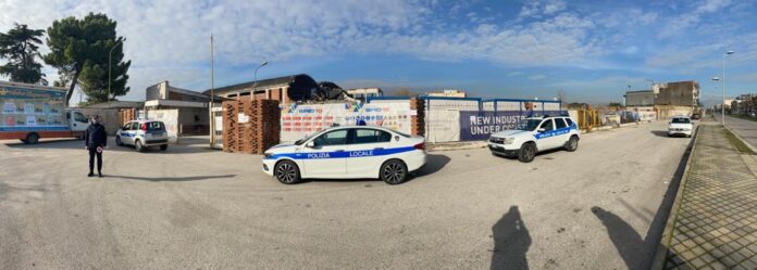 sequestro polizia locale pomigliano