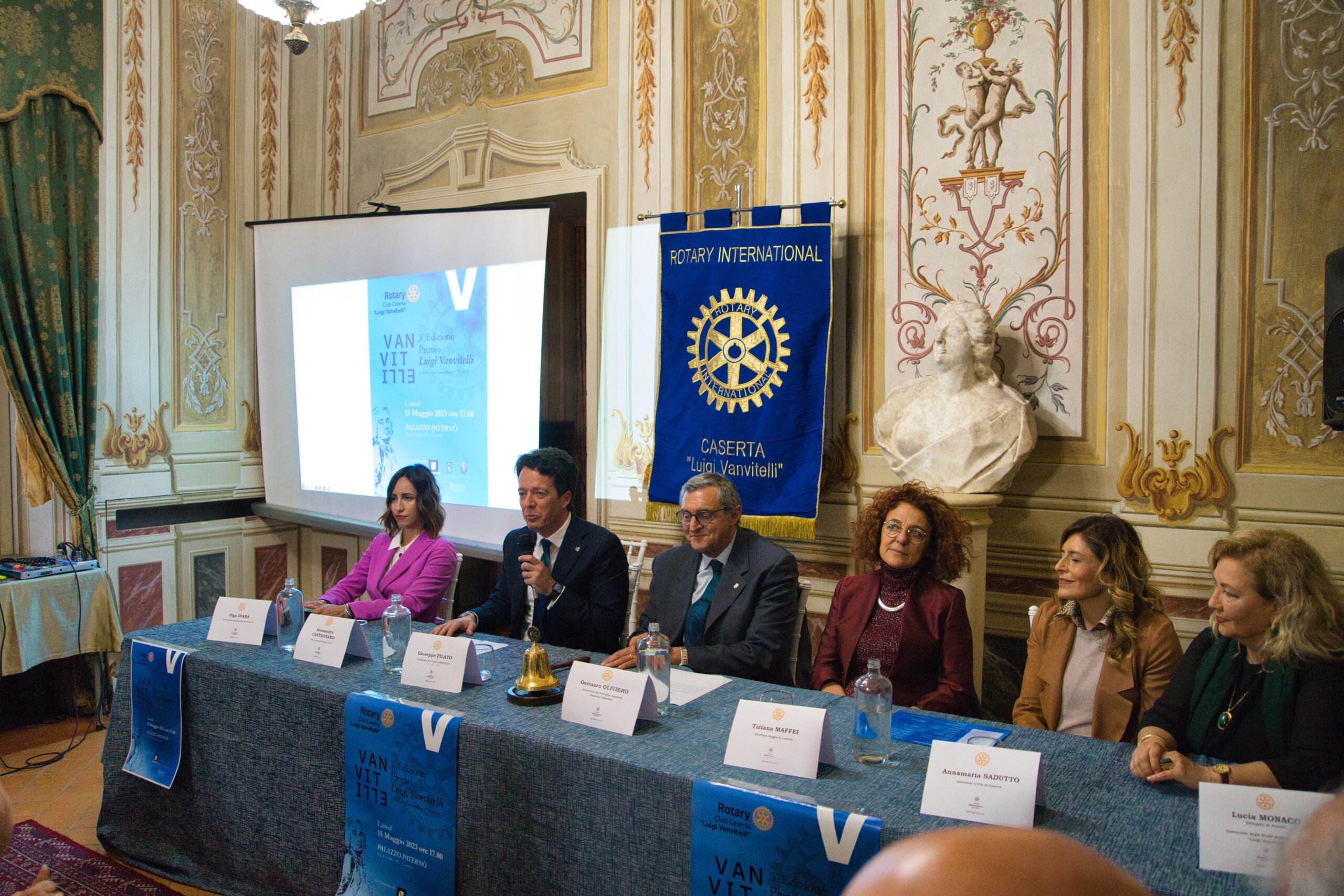 Rotary Club Caserta: grande successo per la terza edizione del Premio Luigi  Vanvitelli - La Provincia Online